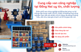 Công ty cung cấp van công nghiệp tại Đồng Nai uy tín