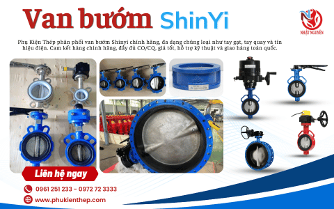 Van bướm ShinYi chính hãng | Báo giá mới nhất hôm nay
