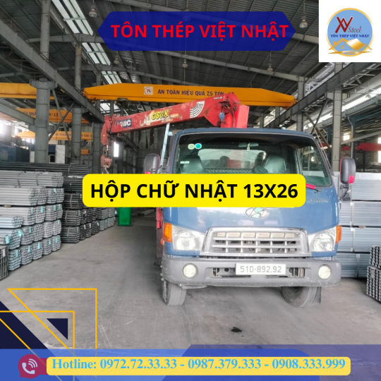 THÉP HỘP 13X26
