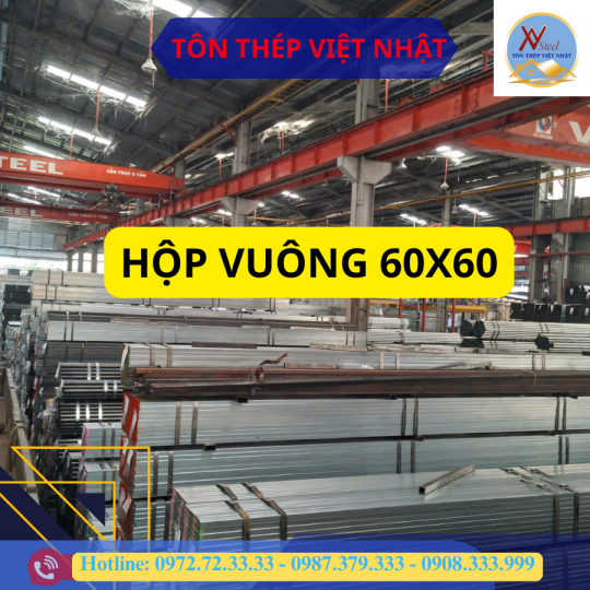 THÉP HỘP VUÔNG 60x60