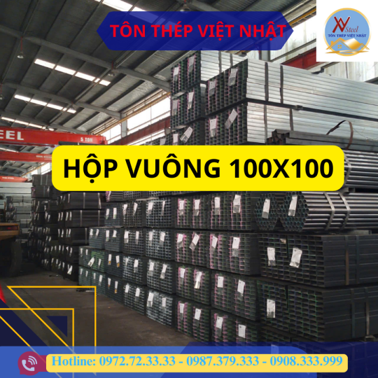 THÉP HỘP VUÔNG 100X100