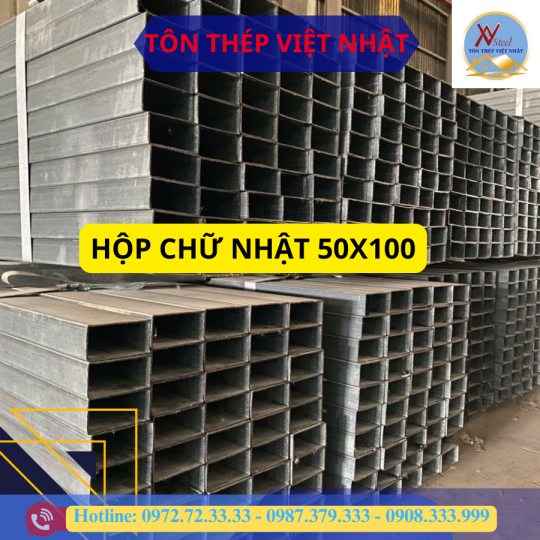 THÉP HỘP 50X10