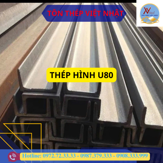 Thép Hình U80