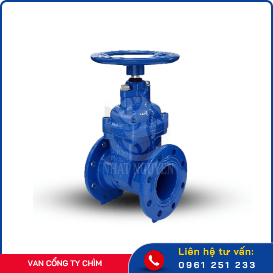 Van cổng ty chìm