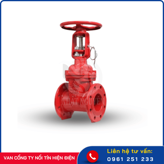 Van cổng ty nổi tín hiệu điện