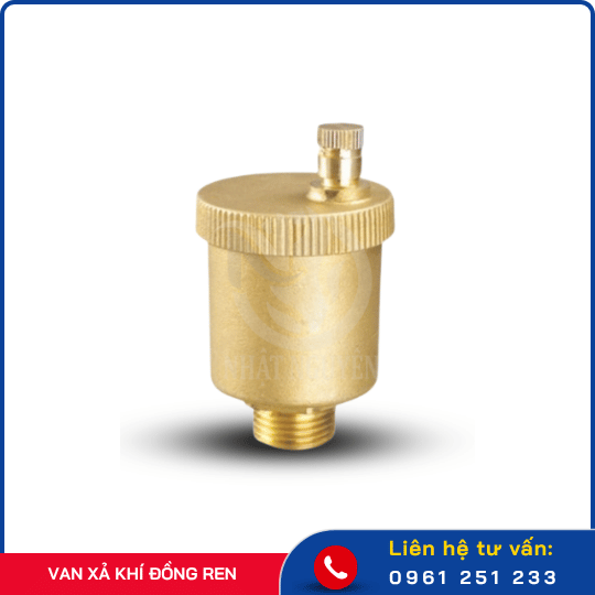 Van xả khí đồng ren